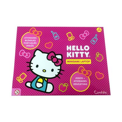 Laptop Infantil Educativo Candide Hello Kitty Bilíngue