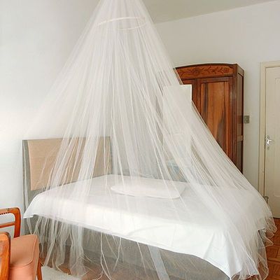 TELA MOSQUITEIRO MOSQUETEIRO TETO CAMAS BERÇO CASAL SOLTEIRO Único / Branco