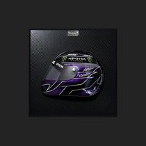 Quadro 3D Decorativo Helmet LH 2019 Preto G53 - Gran Belo