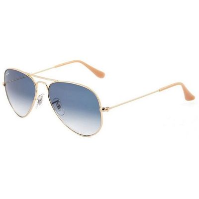 OCULOS SOLAR RAY-BAN METAL AVIADOR RB3025L 001/3F62