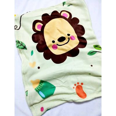 Manta Baby Confort Microfibra Estampada 90cmx1,20m Bichinhos