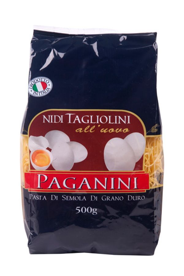 MACARRÃO PAGANINI TAGLIOLINI NIDI 500G