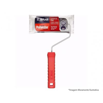 Rolo Espuma Atlas Cinza 15Cm 406/15