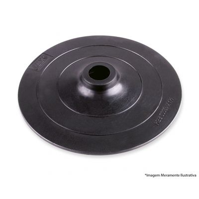 Disco Borracha 5" Preto