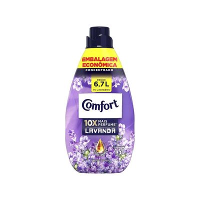 Amaciante de Roupas Comfort Concentrado Lavanda 1 5L