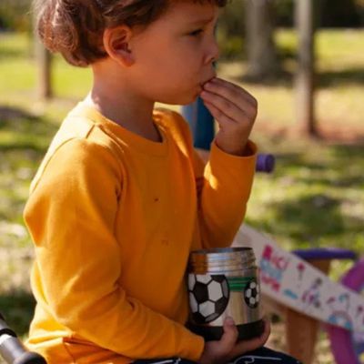 POTE TÉRMICO FUNTAINER FUTEBOL - 290 ML - THERMOS
