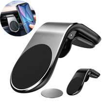 Suporte Automotivo para Celular com Ímã 360°- Ideal para GPS e Celular