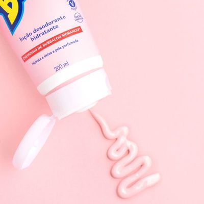 Hidratante Corporal Bubbaloo Cheirinho de Morango 200ml QHS - O Boticário