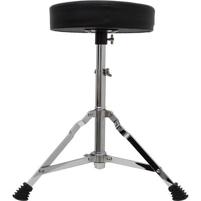 Bateria Acústica 2T Cromada Prata com Banco NY-F1RST