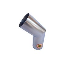 Curva Para Tubo De Chaminé Inox Diâmetro 15cm