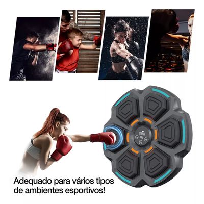Maquina de Boxe Treino em Casa Com Interatividade