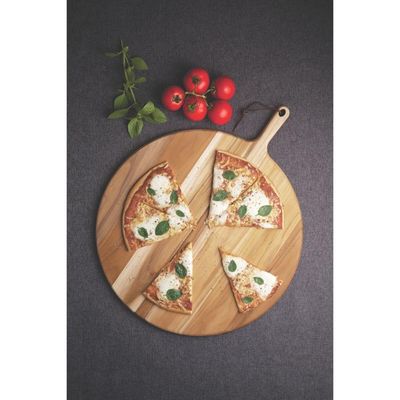 Tábua para Pizza Tramontina Provence em Madeira Teca Fsc 40 cm