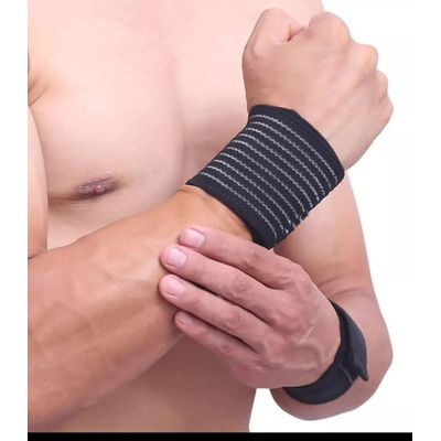 Kit 2 Munhequeira Faixas Para Punho Protetora Musculação