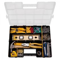 Maleta Plastica Organizadora 17" Tramontina com Divisorias Moveis