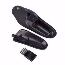 Apresentador Multimidia Laser Sem Fio Preto - Alcance De 10 a 15 Metros Ap400