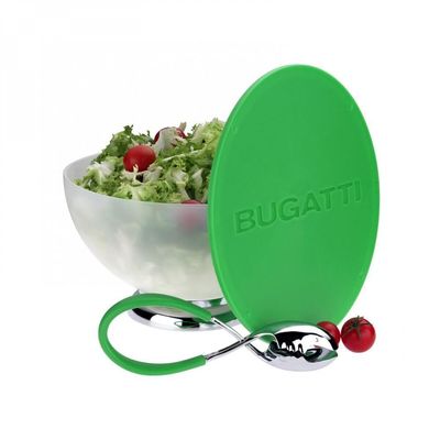 Pegador De Salada Massa Carne Pinça Verde Kiss Bugatti