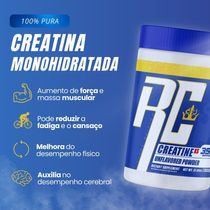 Creatina Original Importada Ronnie Coleman 1050g 100% Pura