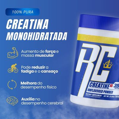 Creatina Original Importada Ronnie Coleman 1050g 100% Pura