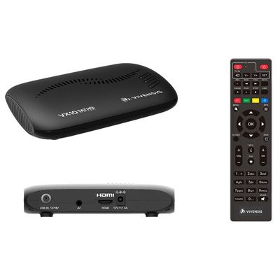 Receptor de TV Vivensis VX10 Multimídia UNICA