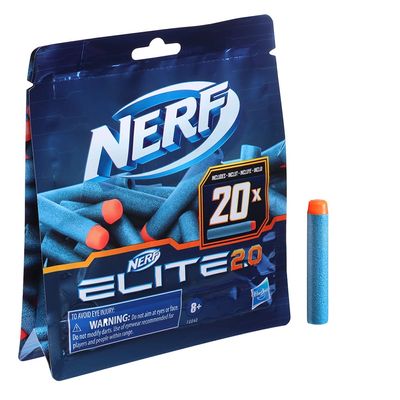 Refil Nerf Hasbro Elite com 20 Dardos UNICA