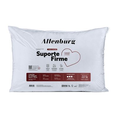 Travesseiro Altenburg Suporte Firme Branco 50x70cm UNICA