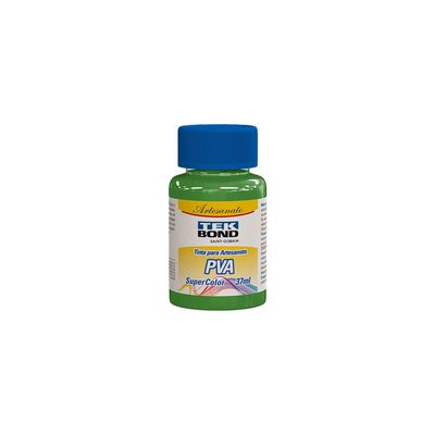 Tinta PVA Tubo Tekbond Verde Grama 37ml UNICA