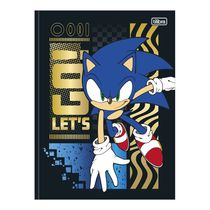Caderno Universitário Tilibra Sonic Brochura Capa Dura 80 Folhas