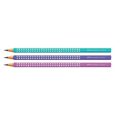 Lápis Grafite Faber Castell Spark Glam com 3 Unidades UNICA
