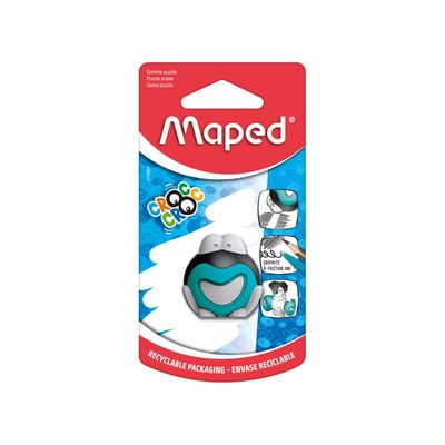 Borracha Escolar Maped Croc Croc Sapo UNICA