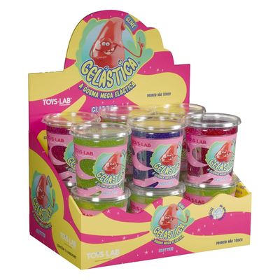 Slime Gelástica Toys Lab com Glitter - Item Sortido UNICA