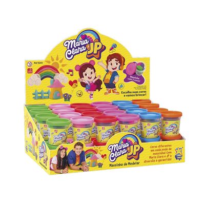 Massa de Modelar Divertoys Maria Clara e Jp  1 Unidade - Item Sortido UNICA