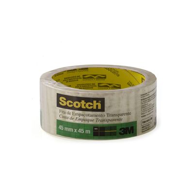 Fita Empacotamento Scotch 3M Transparente 45mmx45m UNICA