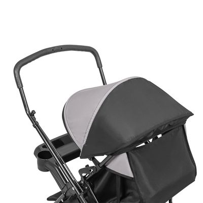 Carrinho de Bebê Tutti Baby Solare Preto até 15kg UNICA