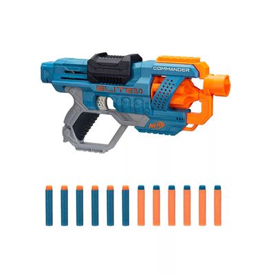 Lança Dardos Nerf Elite Commander UNICA