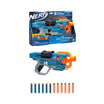 Lança Dardos Nerf Elite Commander UNICA