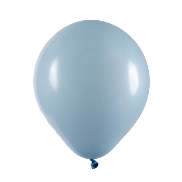 Balão Artlatex Buffet Redondo Nº7 com 50 Unidades Azul Claro UNICA