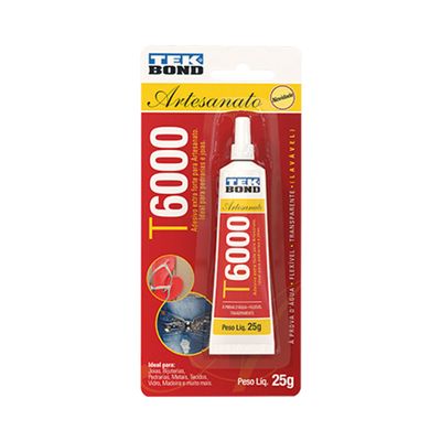Cola Adesiva para Artesanato T6000 25g UNICA