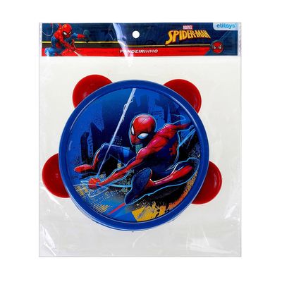 Pandeiro Etitoys Spiderman UNICA