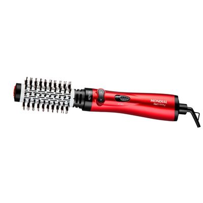 Escova Rotativa Mondial Infinity Keratin  ER-11-KR 1000W Vermelha - 127V UNICA