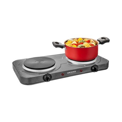 Fogão Elétrico Lenoxx Grand Pratic 2 Bocas PFE353 - 2000W 127V UNICA