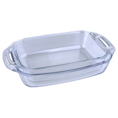 Conjunto de Assadeiras Nadir Marinex Seletta em Vidro com 2 Peças UNICA