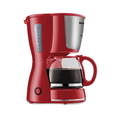 Cafeteira Elétrica com Porta Filtro Mondial Doce Arome Vermelha 18 Xícaras - 220V UNICA
