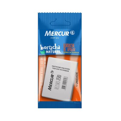 Borracha Mercur Record Zero Branca UNICA