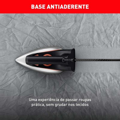 Ferro a Seco Arno Drygliss com Base Antiaderente FS31 127V UNICA