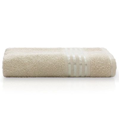 Toalha de Banho Camesa Decor 99% Algodão Bege UNICA