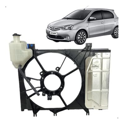 Defletor do Radiador Original Toyota Etios 2012 até 2021
