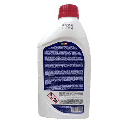 Kit 2L Aditivo de Radiador Concentrado + 3L Água Desmineralizada Tirreno