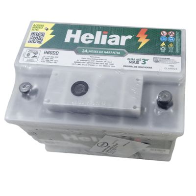 Bateria Heliar 60A LD 12V C20 25C 24 Meses De Garantia