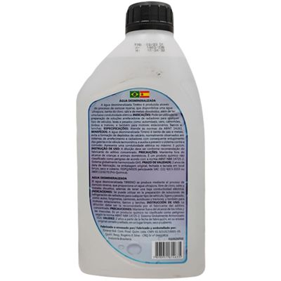 Água Desmineralizada Tirreno 1l