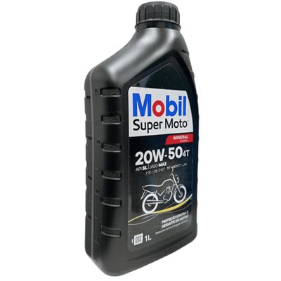 Óleo Mobil  Super Moto 4t Mineral 20w50 - 1l